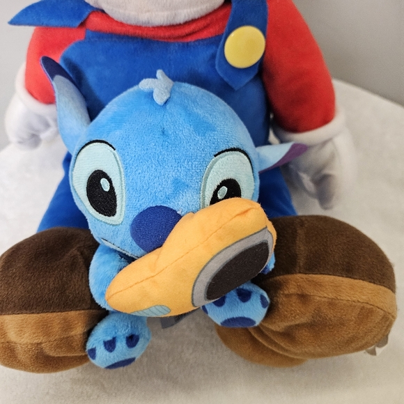 Mario Plush Toy with Blue Bunny - Picture 7 of 16